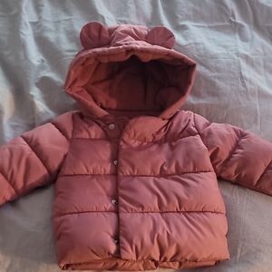 Old Navy Pink Kids Raincoat with Ears